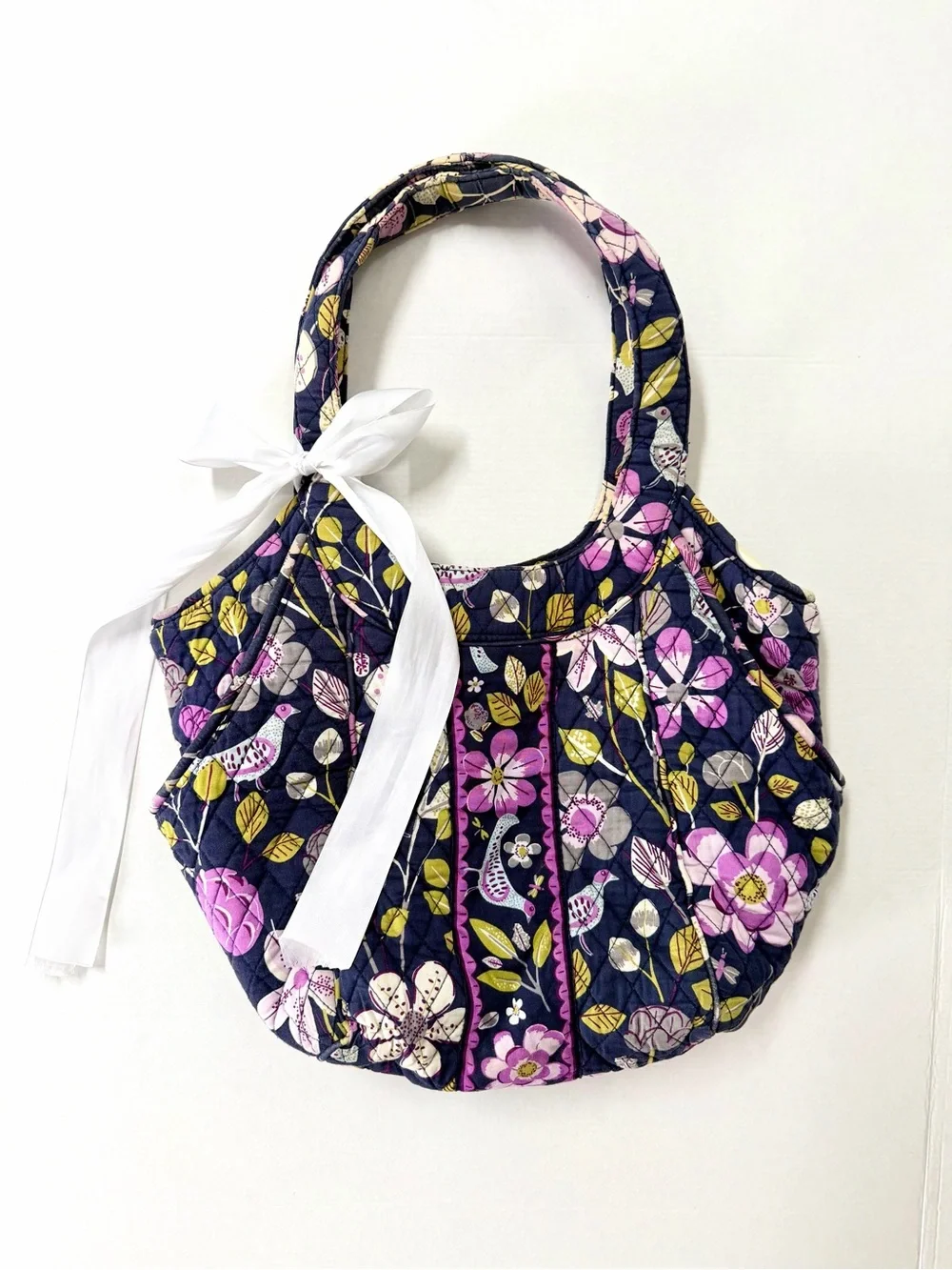 Vera Bradley Floral Nightingale Y2K Cottagecore Coquette Retired Tote Bag